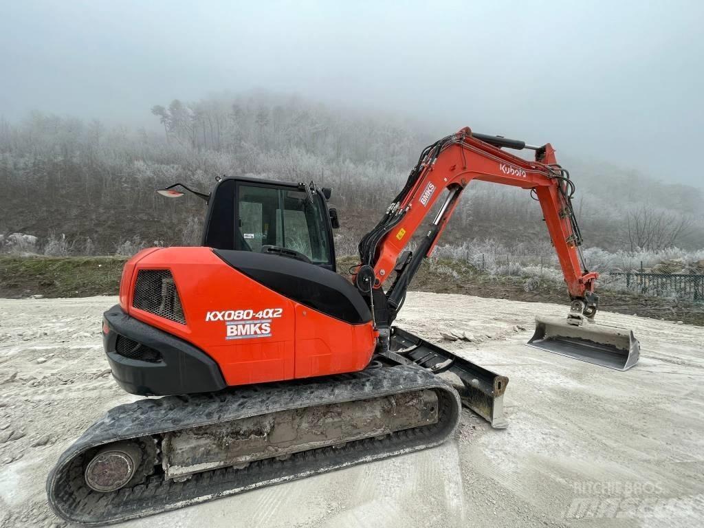 Kubota KX 080-4a2 Mini excavators  7t - 12t