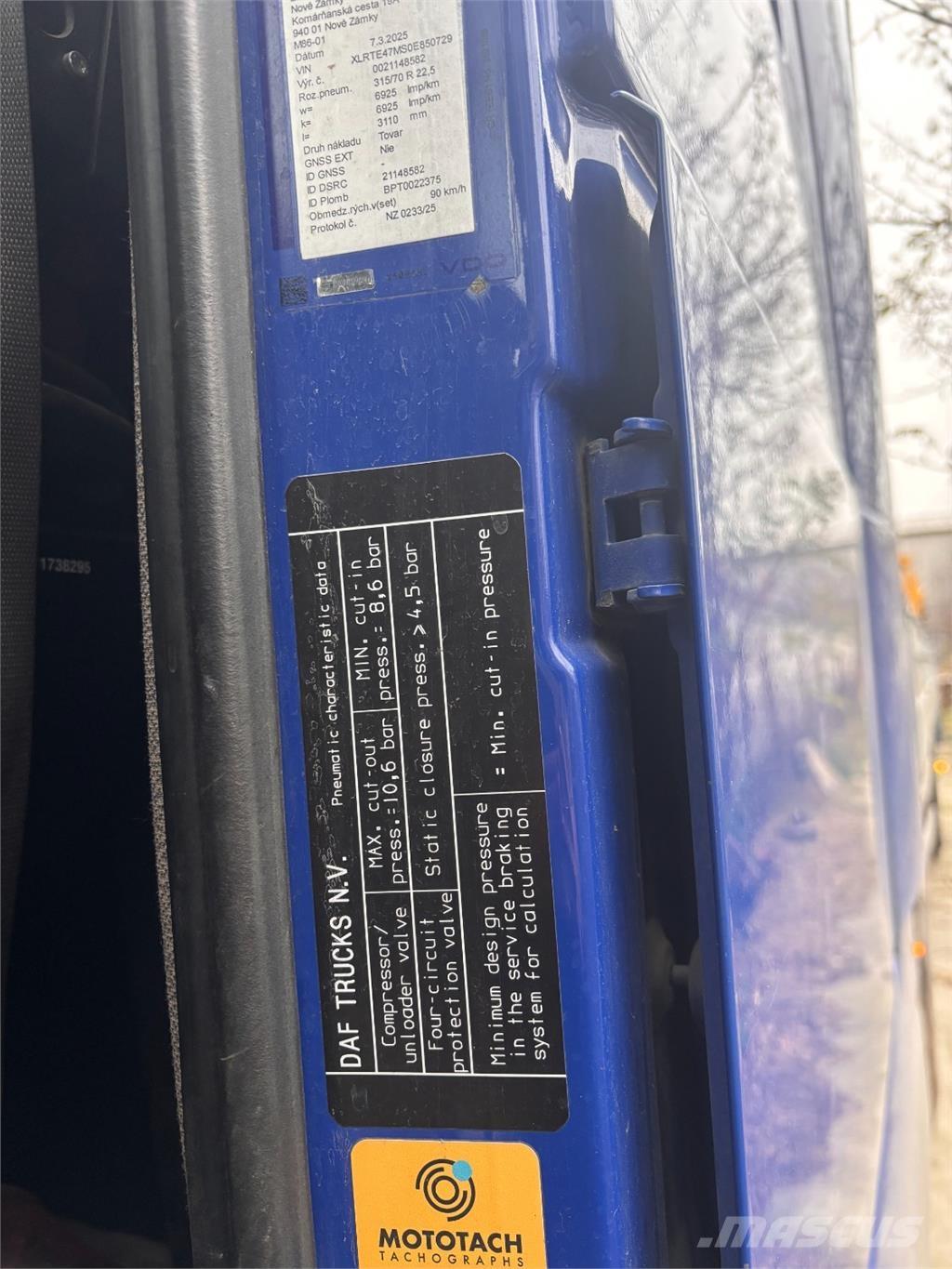 DAF XF 105.460 Prime Movers