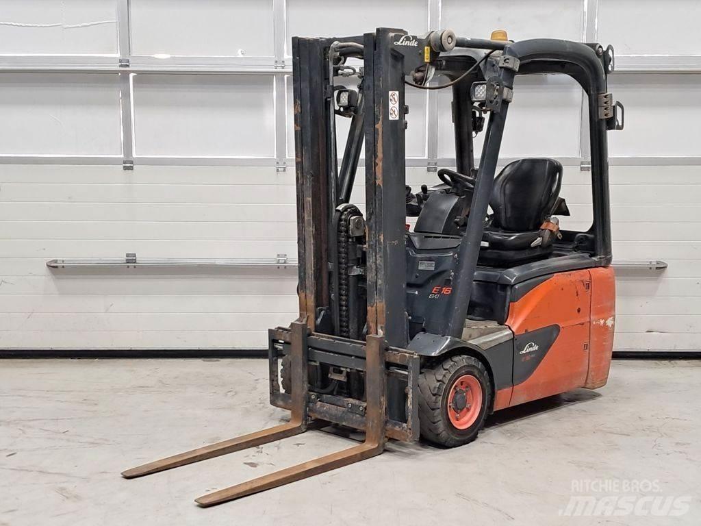 Linde E16C-03 Electric forklift trucks