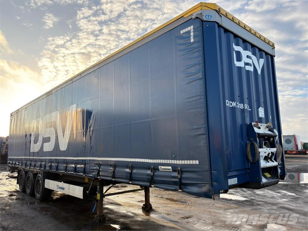 Krone 3aks Curtain sider semi-trailers
