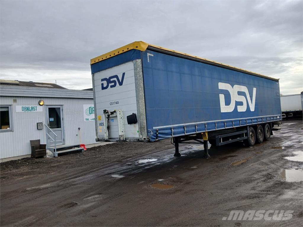 Schmitz 3aks Curtain sider semi-trailers