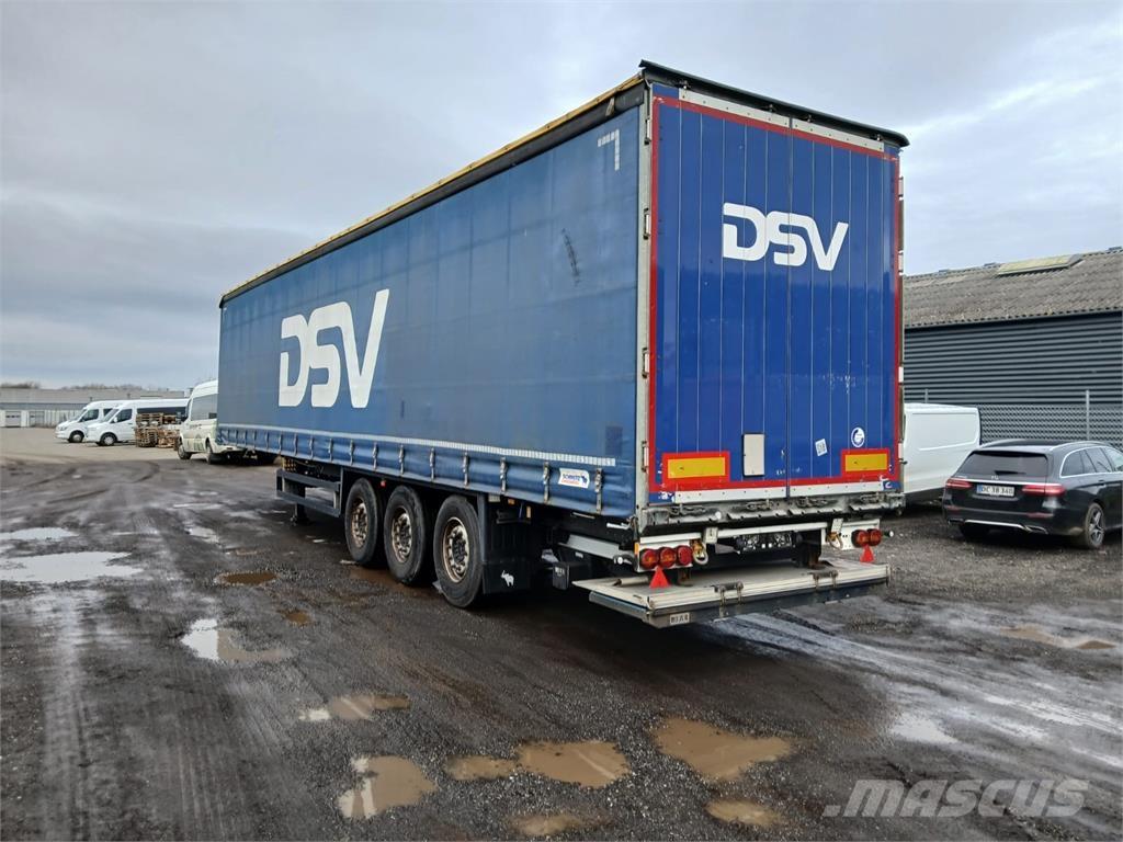 Schmitz 3aks Curtain sider semi-trailers