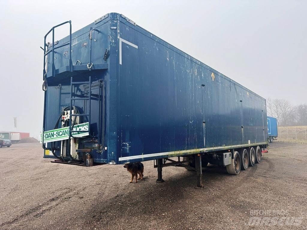 Kel-Berg 4 aksl. Wood chip semi-trailers