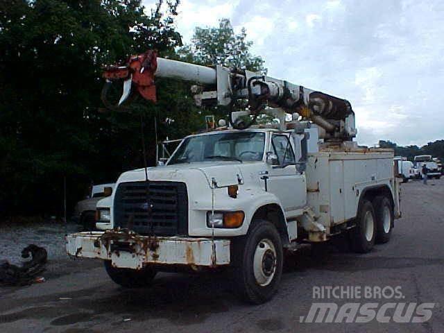 Altec D1000BR Truck mounted drill rig