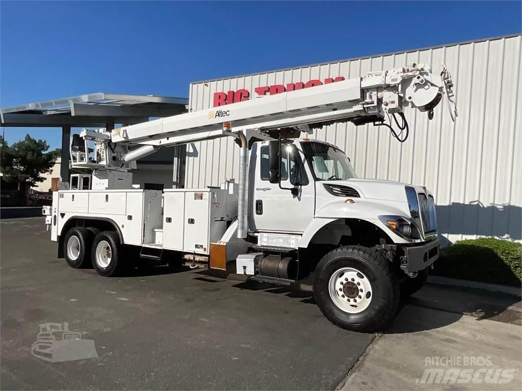Altec D4065BTR Truck mounted drill rig