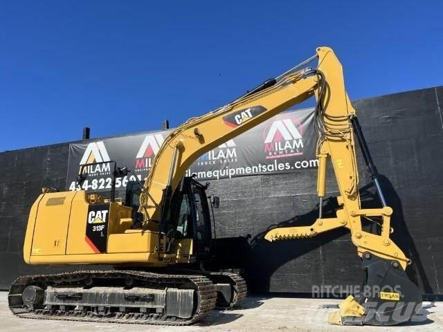 CAT 313FL Crawler excavators