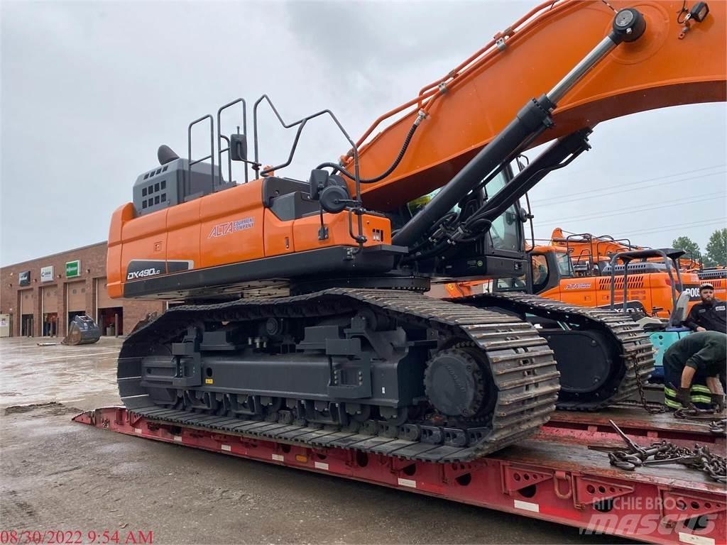Doosan DX490 LC-5 Crawler excavators