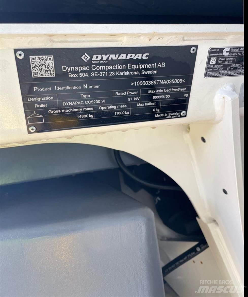 Dynapac CC5200 VI Twin drum rollers