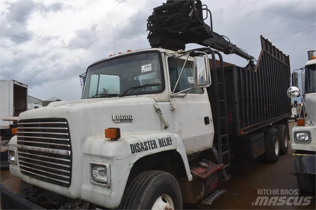 Ford L8000 Truck mounted cranes