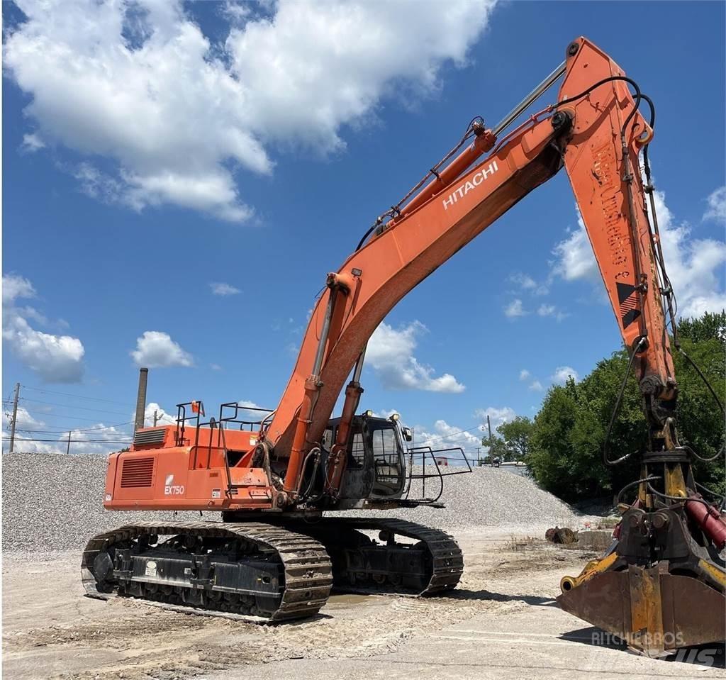Hitachi EX750-5 Crawler excavators