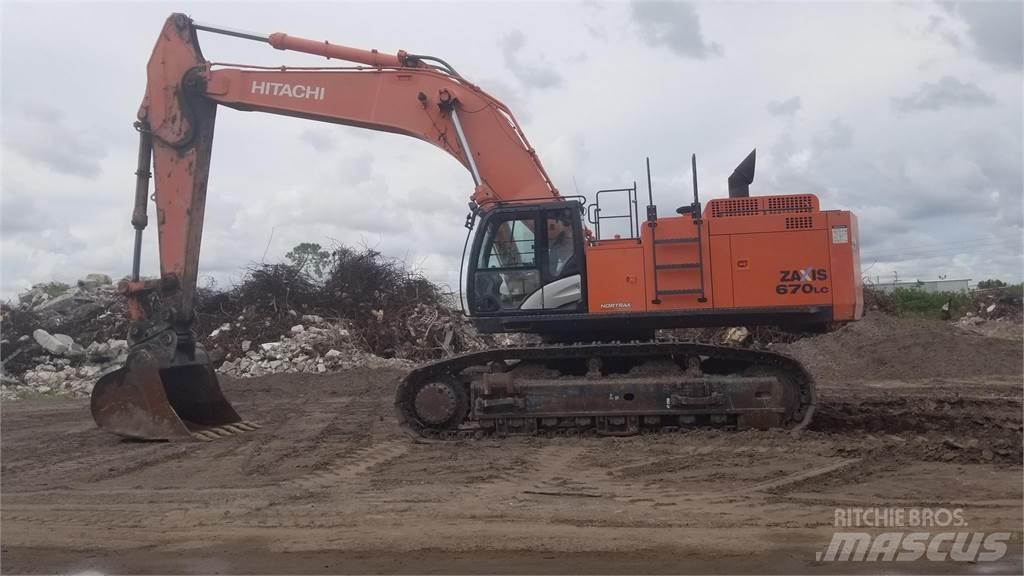 Hitachi ZX670 LC-5B Crawler excavators