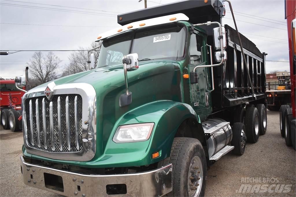 International HX Tipper trucks