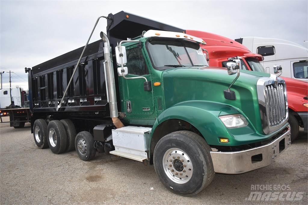 International HX Tipper trucks