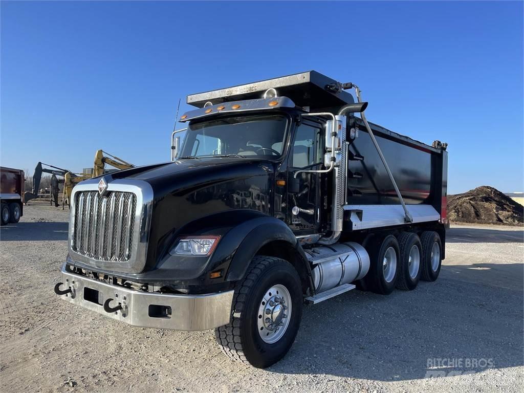 International HX Tipper trucks