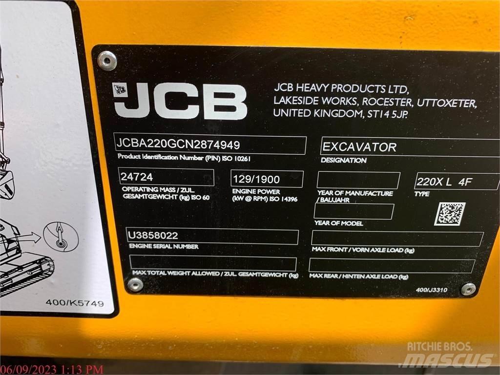 JCB 220X Crawler excavators