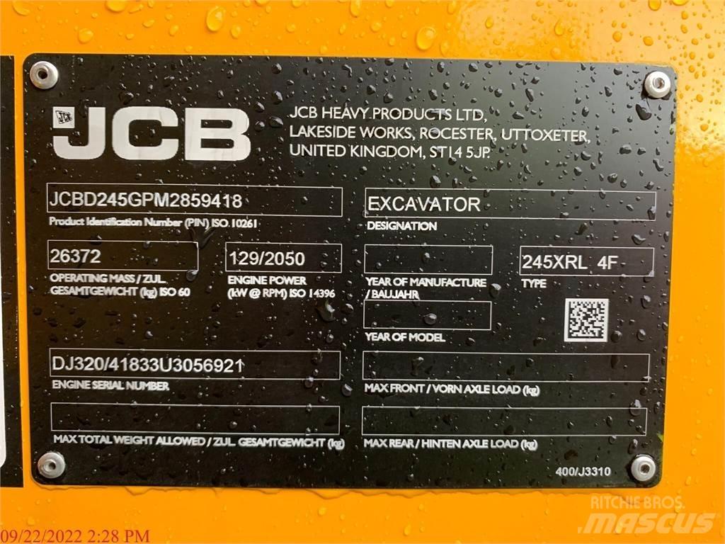 JCB 245XR Crawler excavators