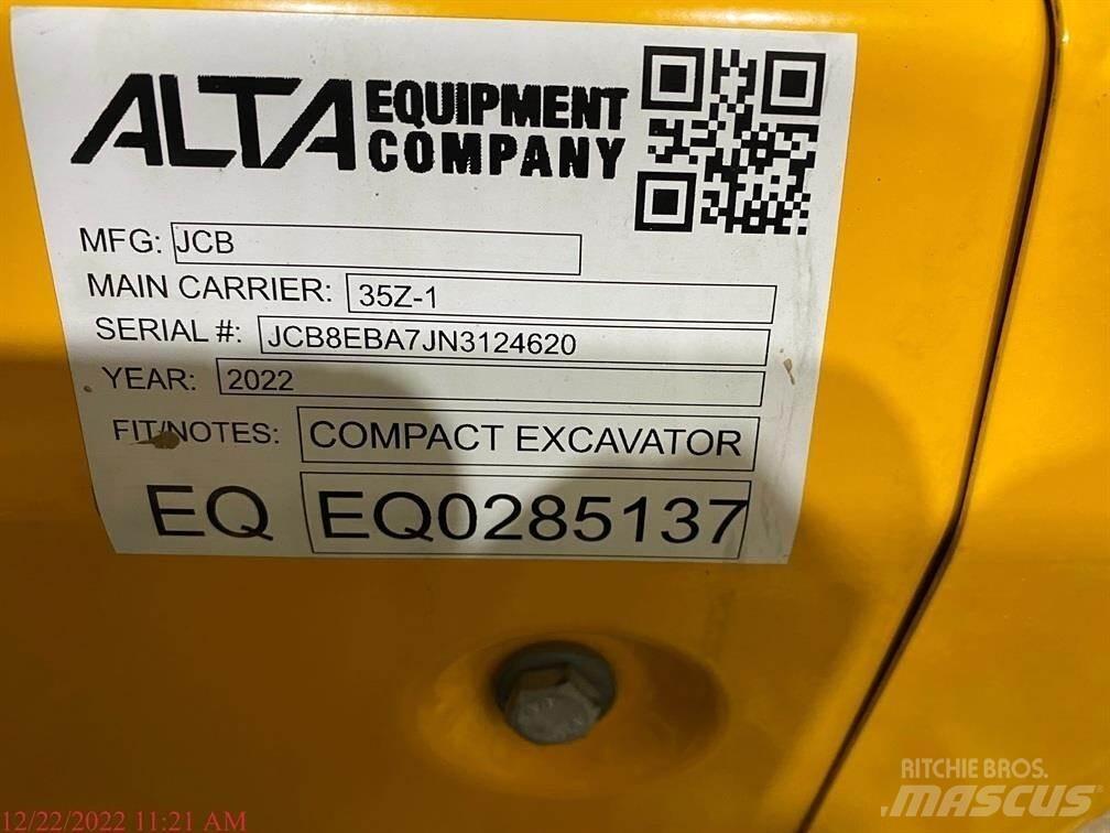 JCB 35Z-1 Mini excavators < 7t (Mini diggers)