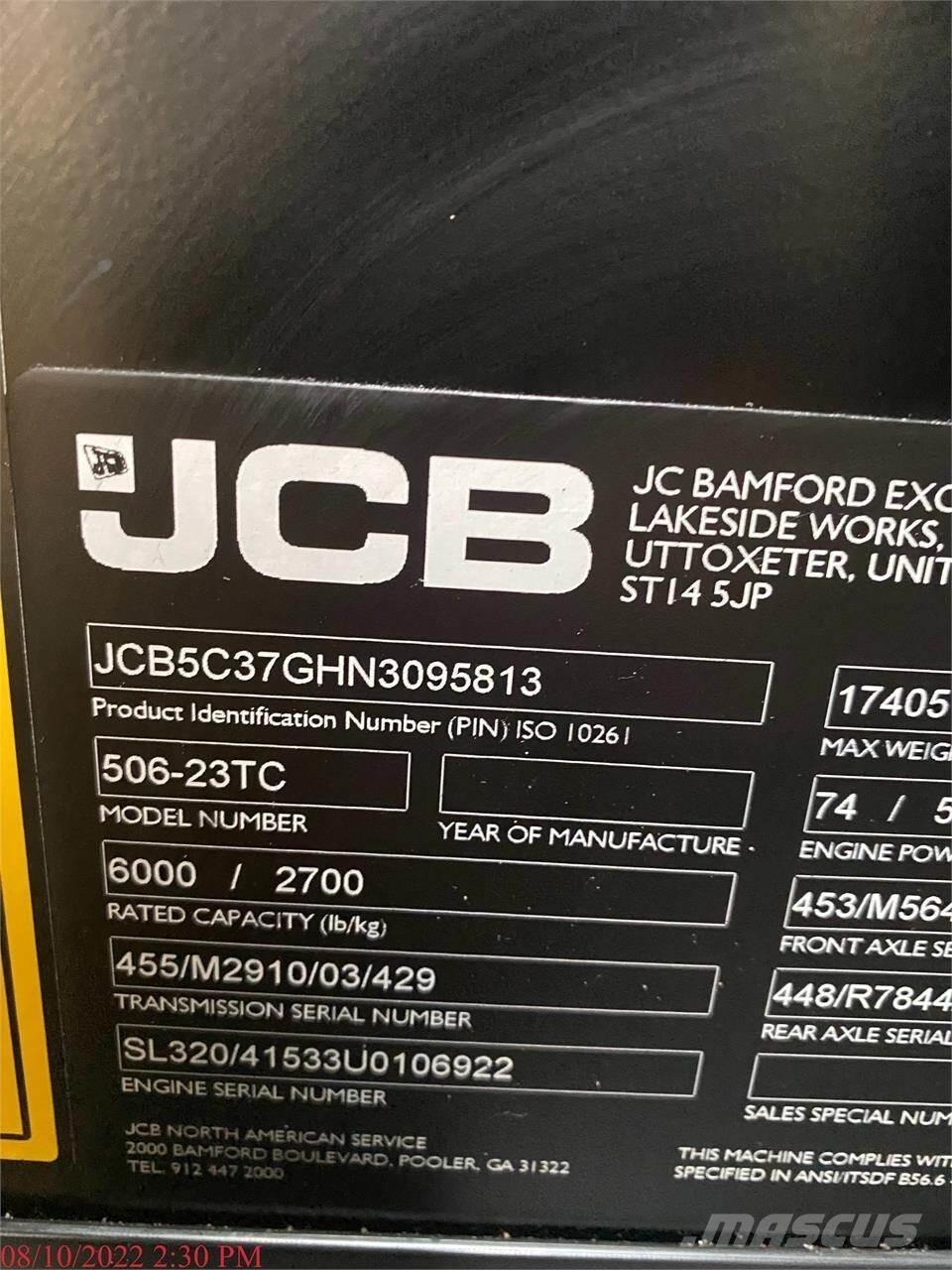 JCB 506-23TC Telescopic handlers