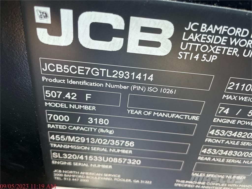 JCB 507-42 Telescopic handlers