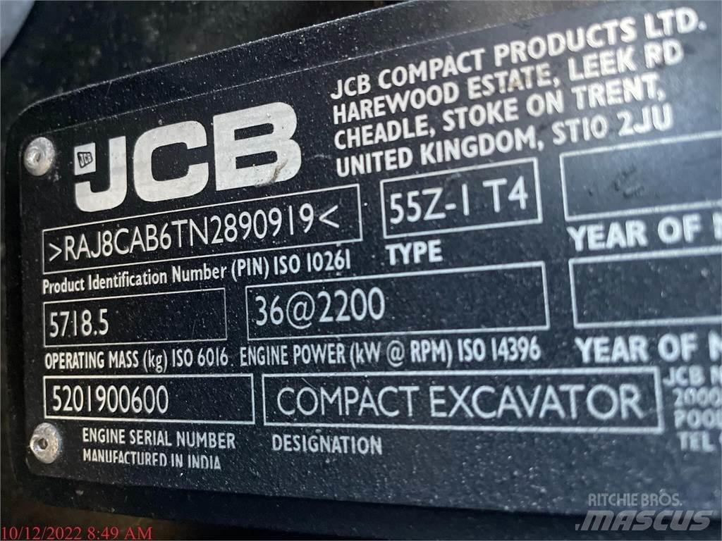 JCB 55Z-1 Mini excavators < 7t (Mini diggers)