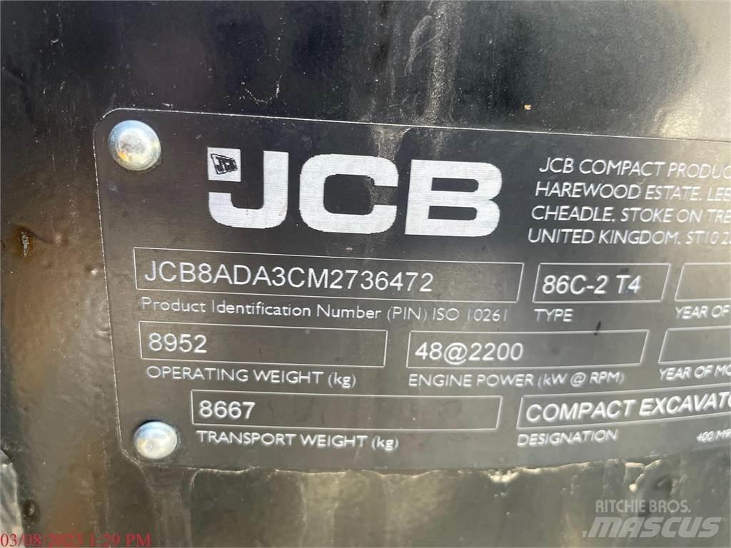 JCB 86C-2 Crawler excavators