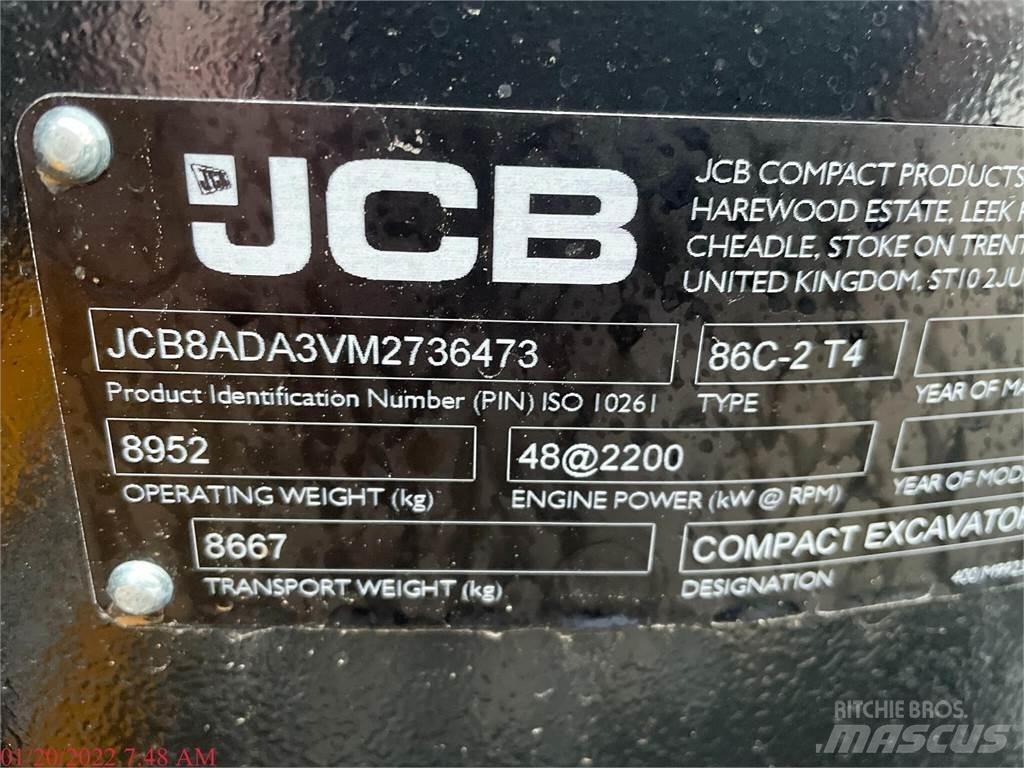 JCB 86C-2 Crawler excavators