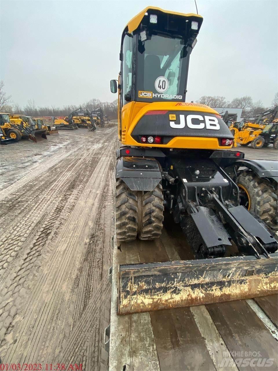 JCB HD110W Wheeled excavators