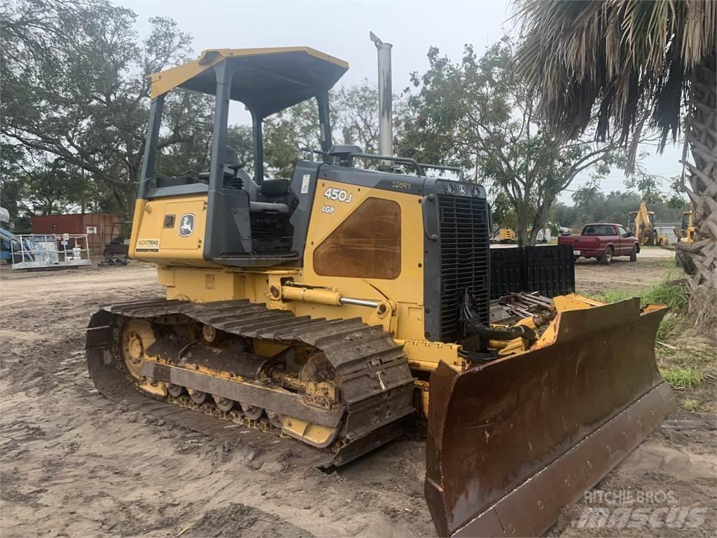 John Deere 450J LGP Crawler dozers