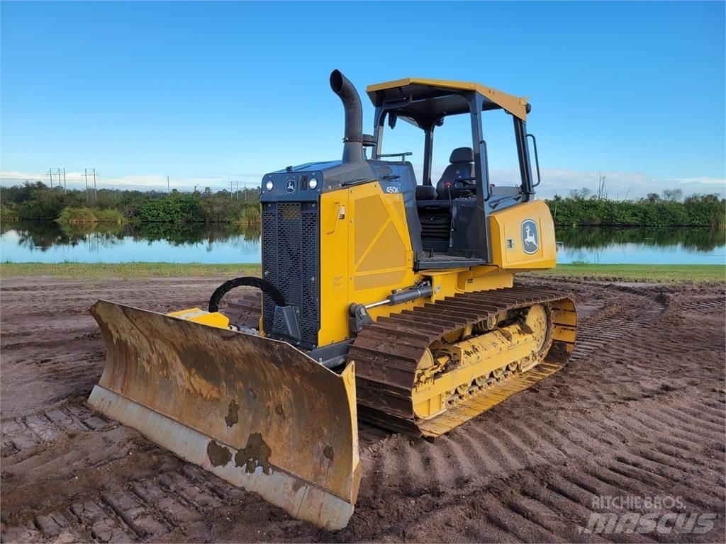 John Deere 450K LGP Crawler dozers