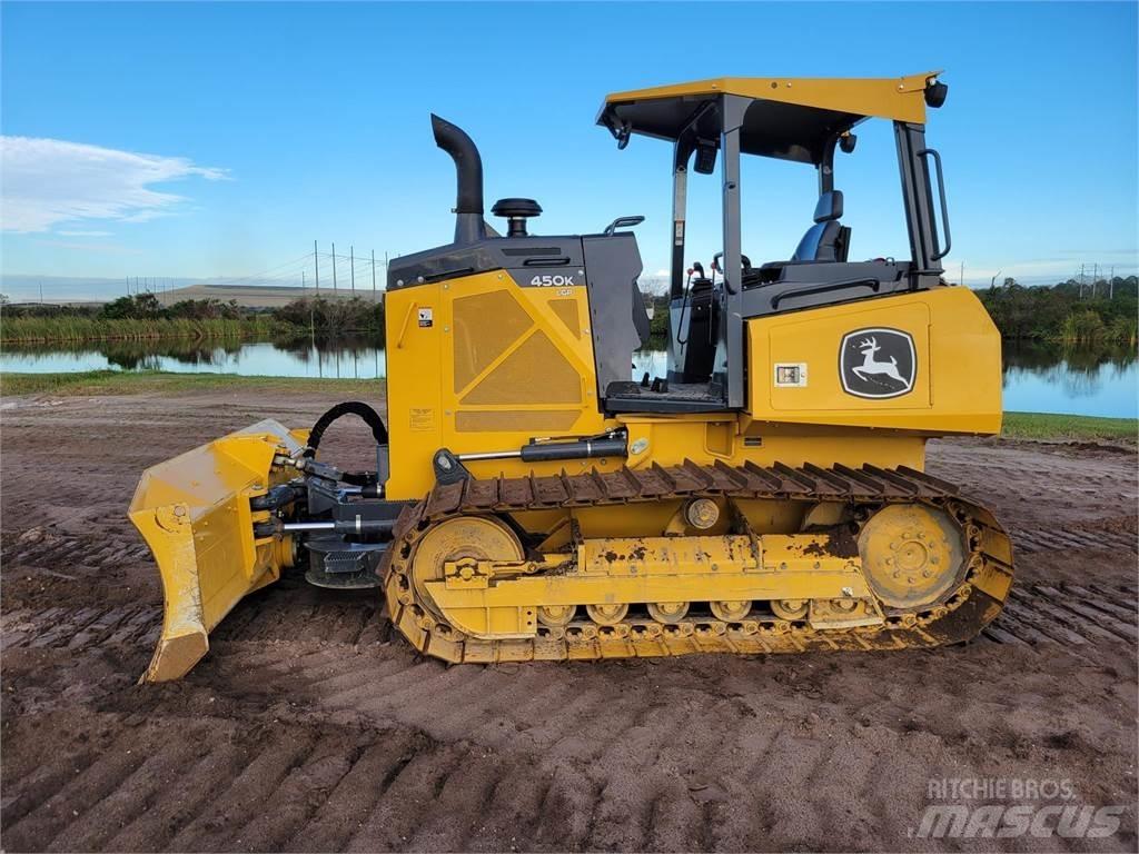 John Deere 450K LGP Crawler dozers
