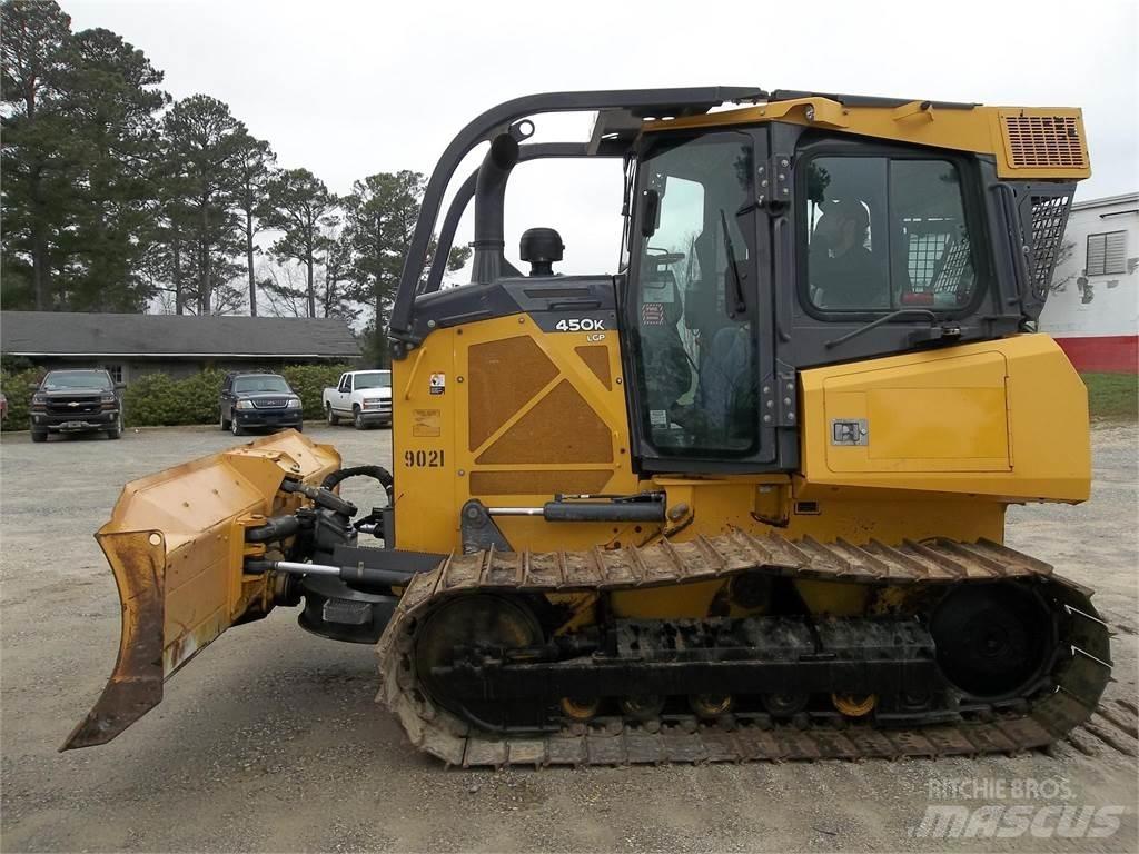 John Deere 450K LGP Crawler dozers
