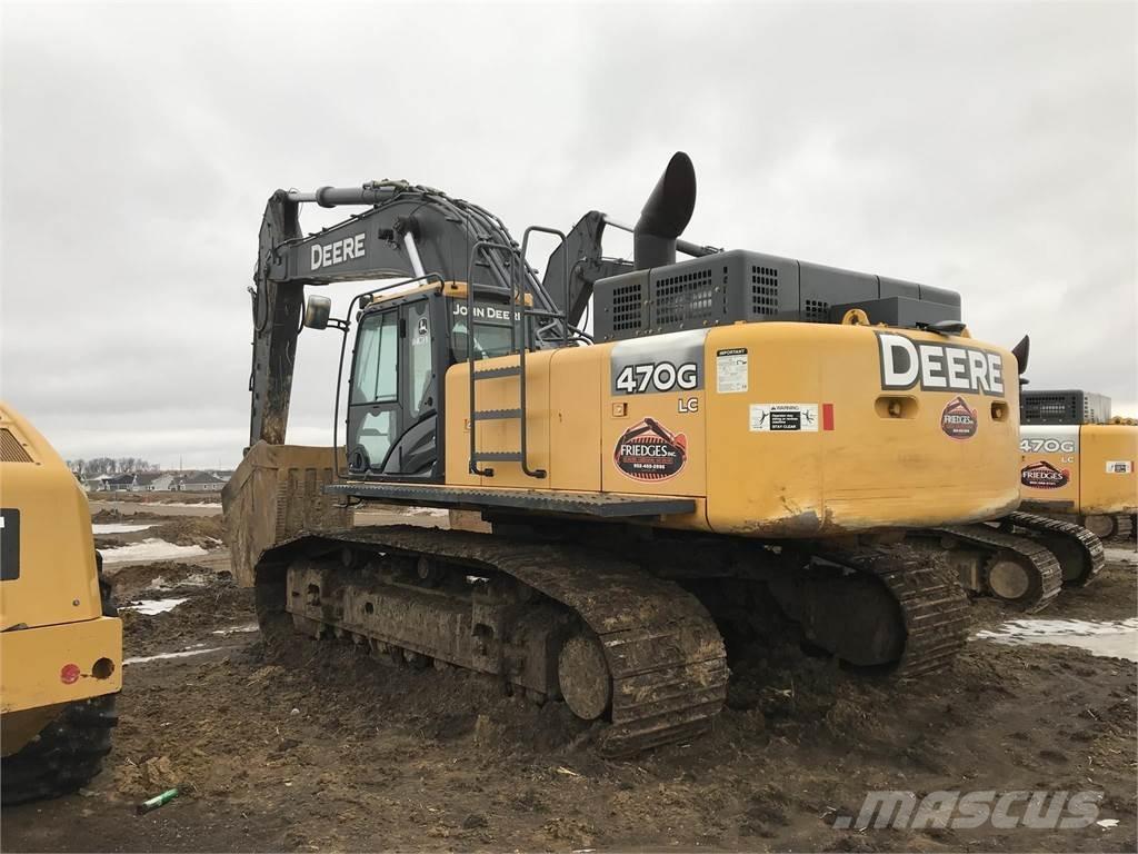 John Deere 470G LC Crawler excavators