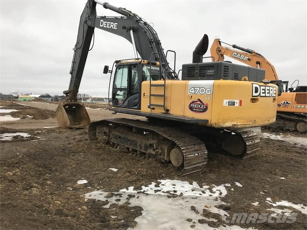 John Deere 470G LC Crawler excavators