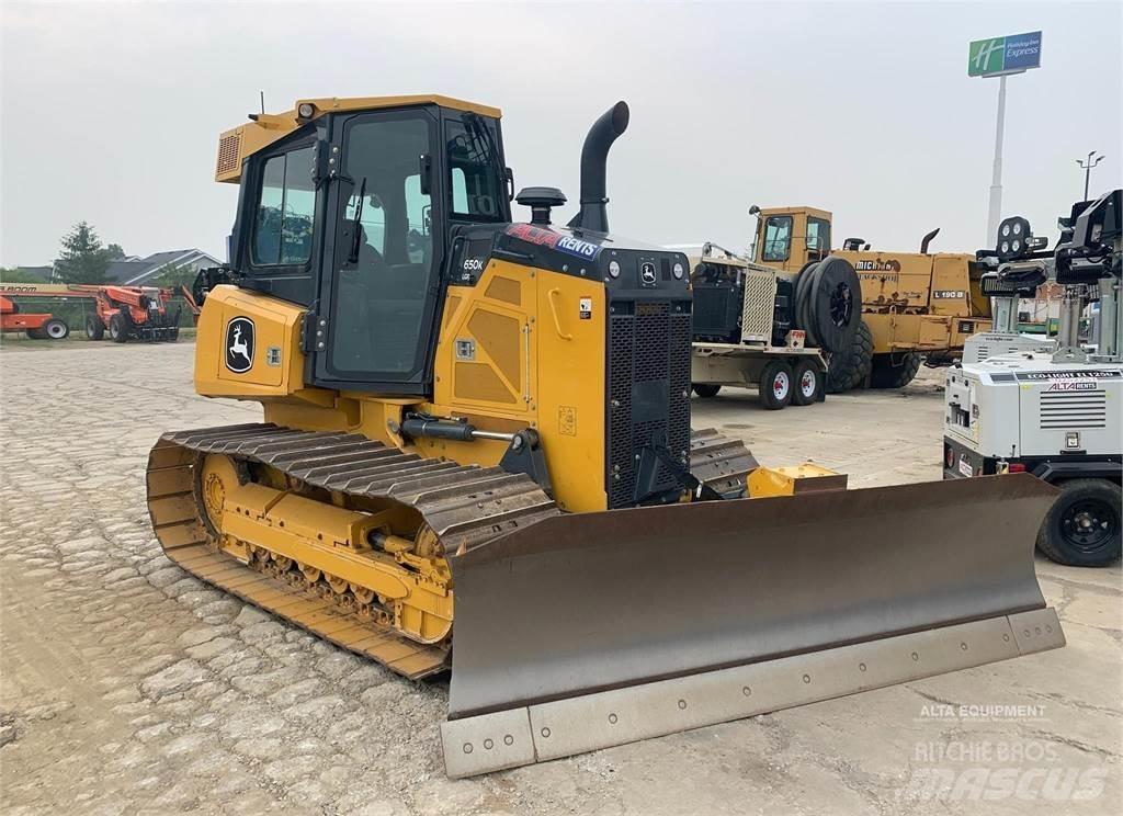 John Deere 650K Crawler dozers