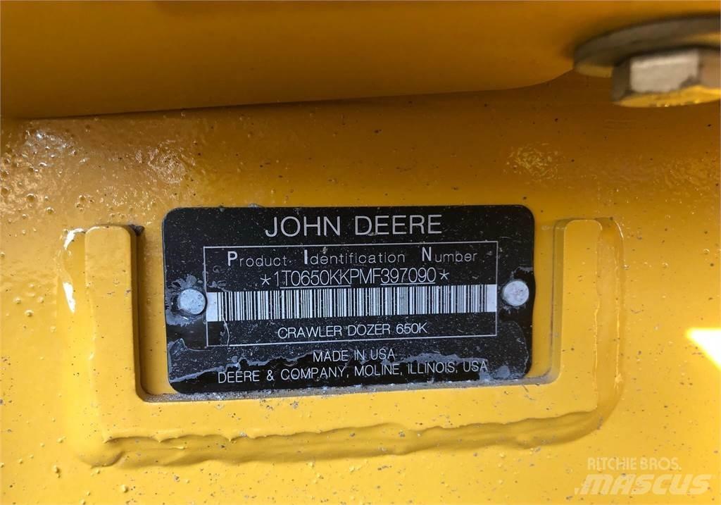 John Deere 650K LGP Crawler dozers