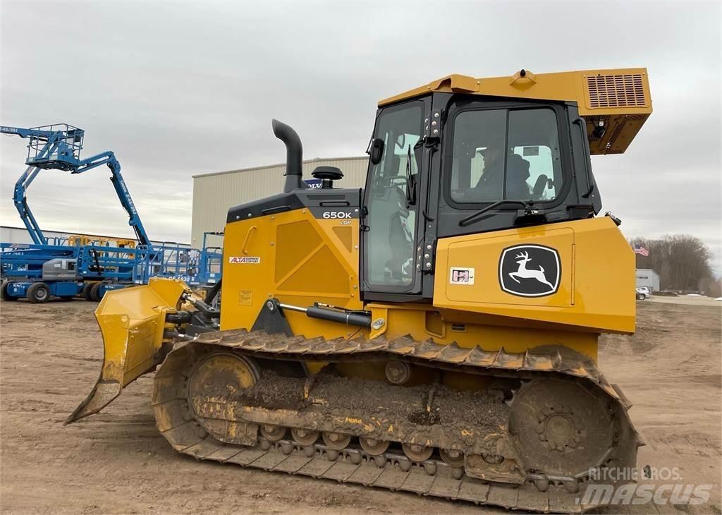 John Deere 650K LGP Crawler dozers