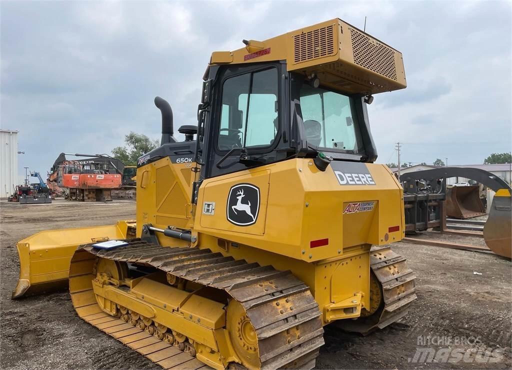 John Deere 650K LGP Crawler dozers