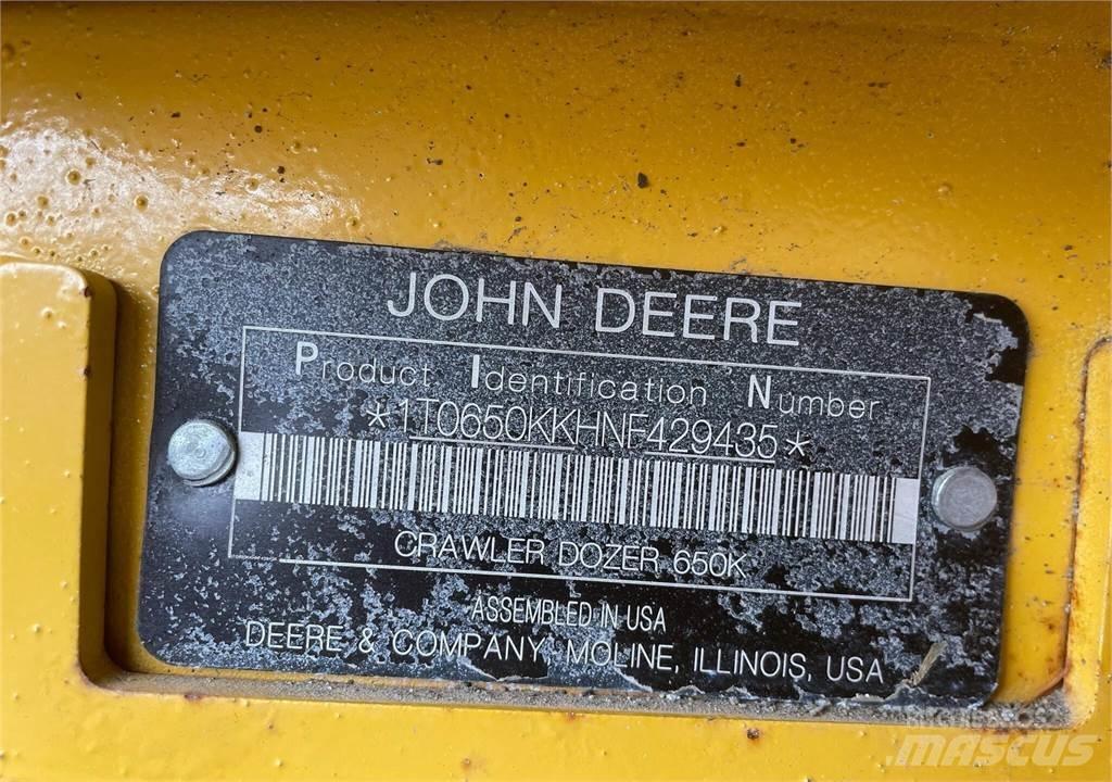 John Deere 650K LGP Crawler dozers
