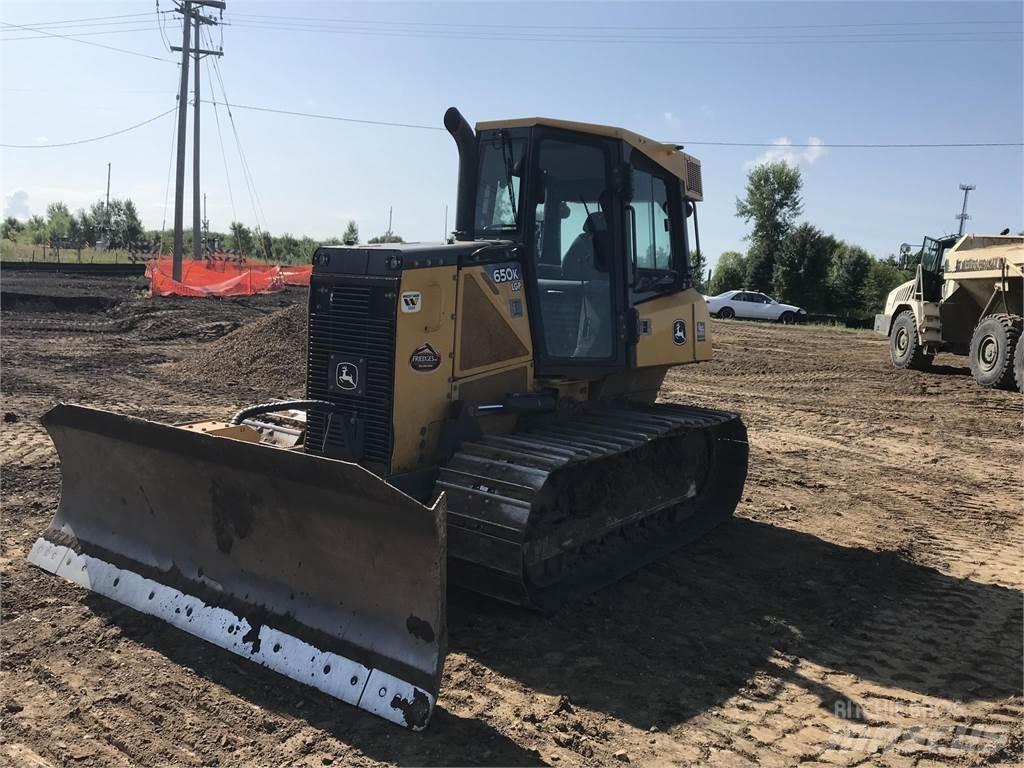 John Deere 650K LGP Crawler dozers
