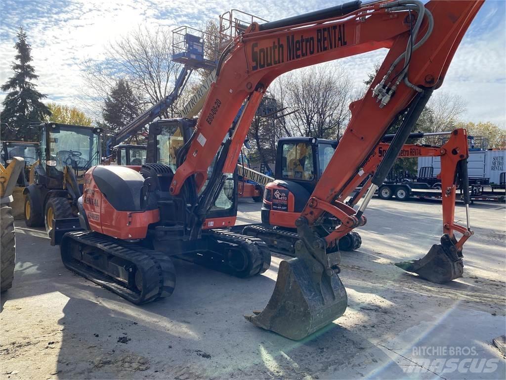 Kubota KX080 Crawler excavators