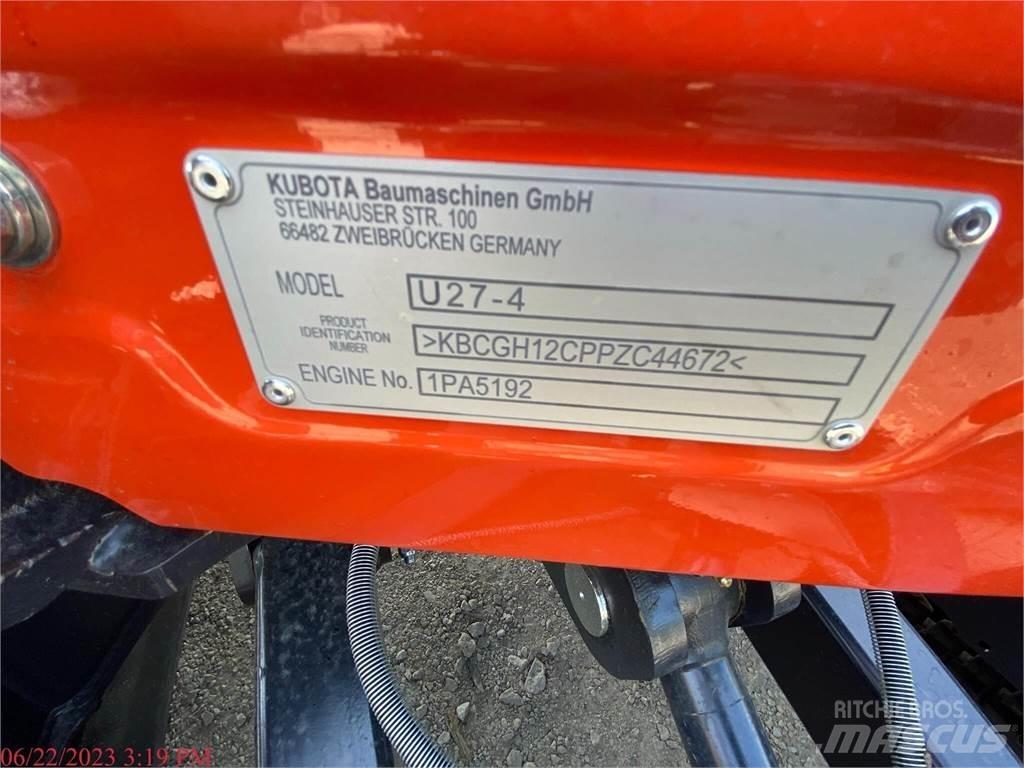 Kubota U27-4 Mini excavators < 7t (Mini diggers)