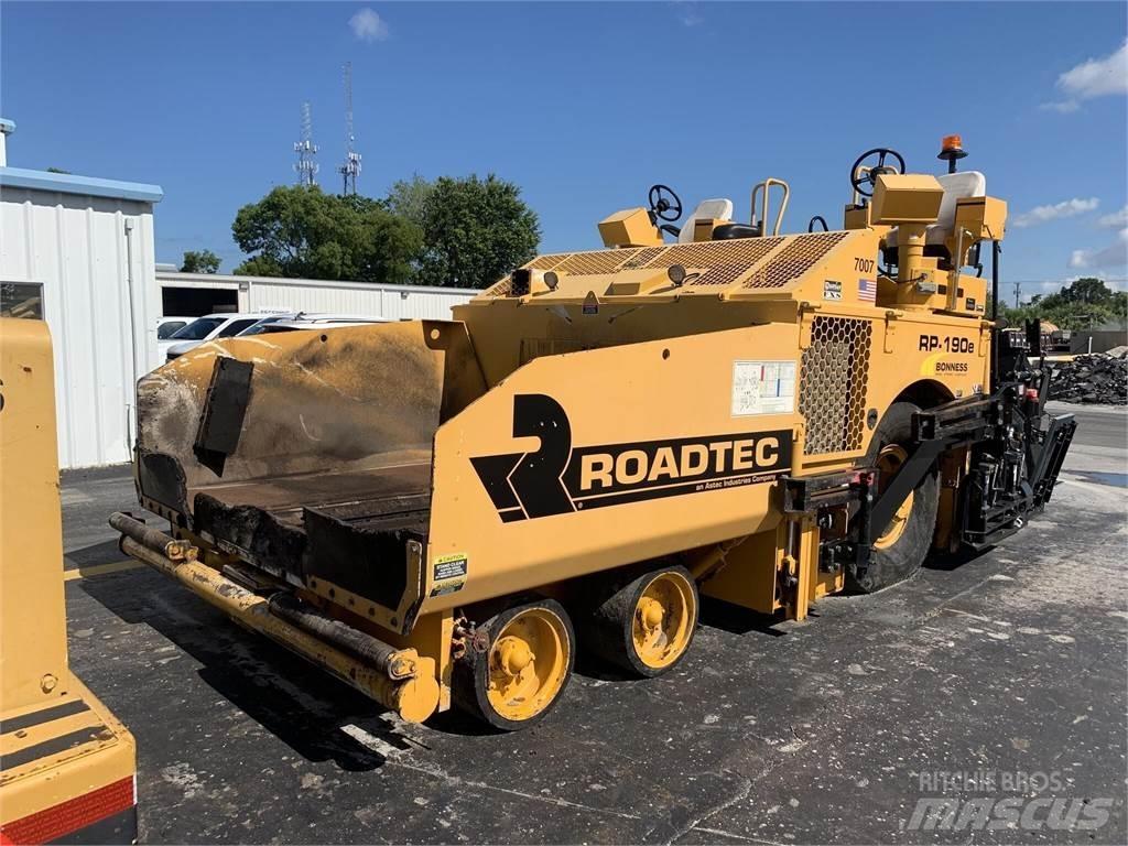 Roadtec RP190E Asphalt pavers