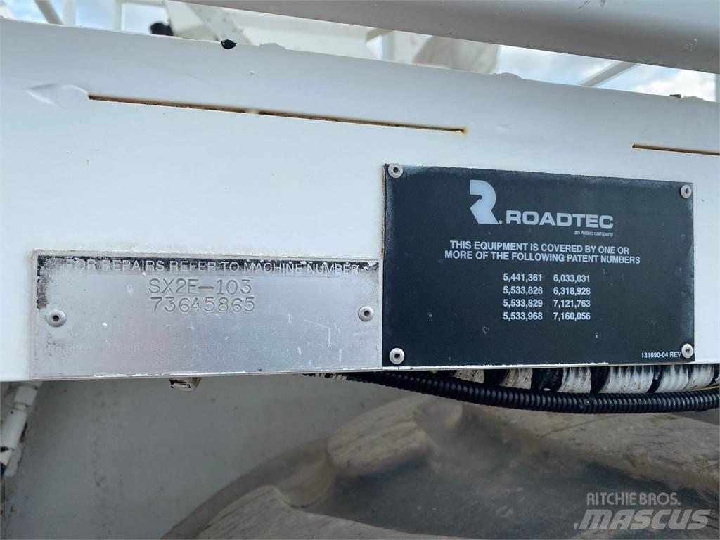 Roadtec SX2E Asphalt recycling