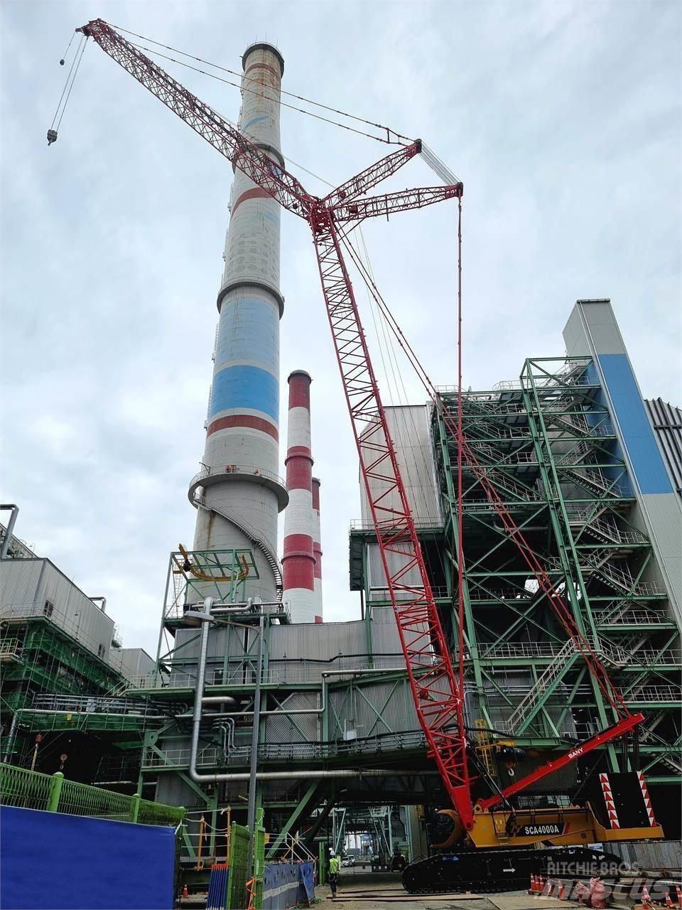 Sany SCA4000A Track mounted cranes
