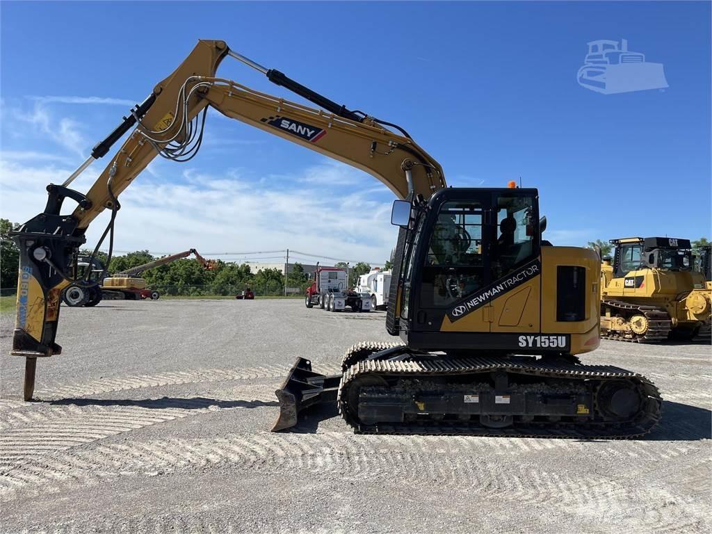 Sany SY155U Crawler excavators