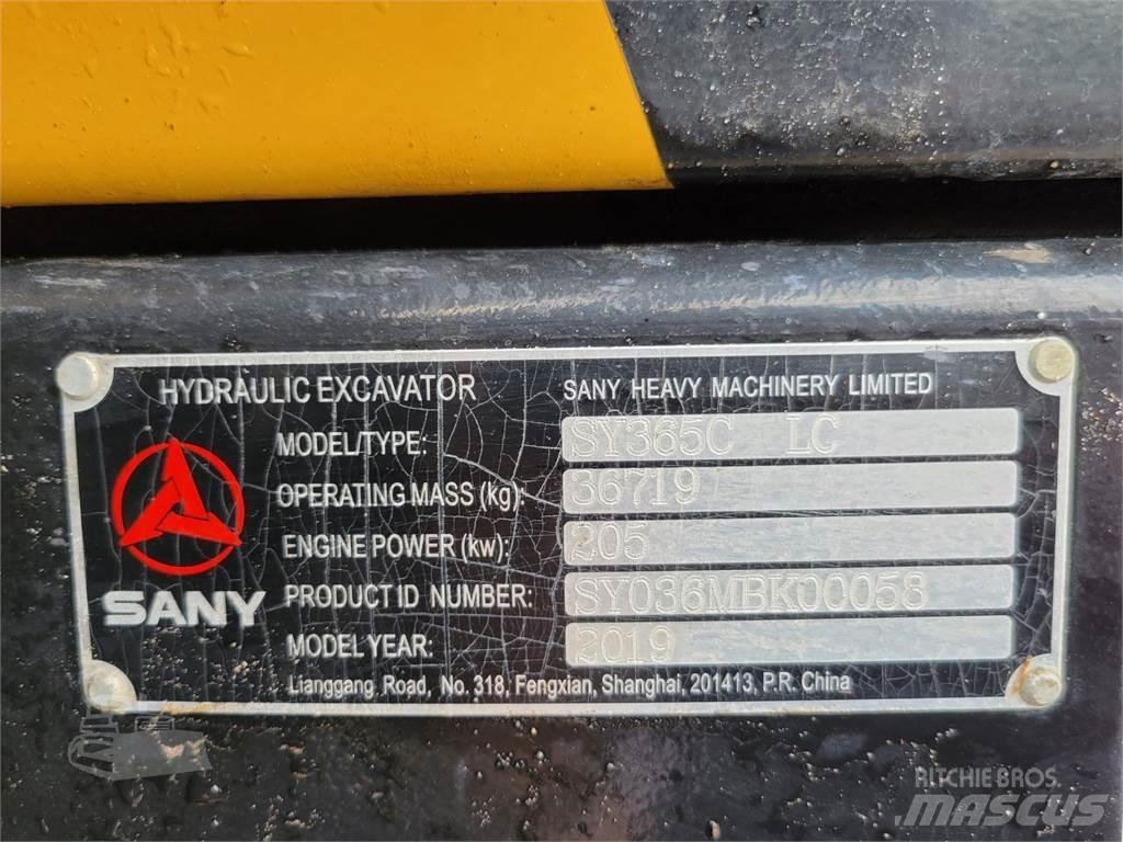Sany SY365C Crawler excavators