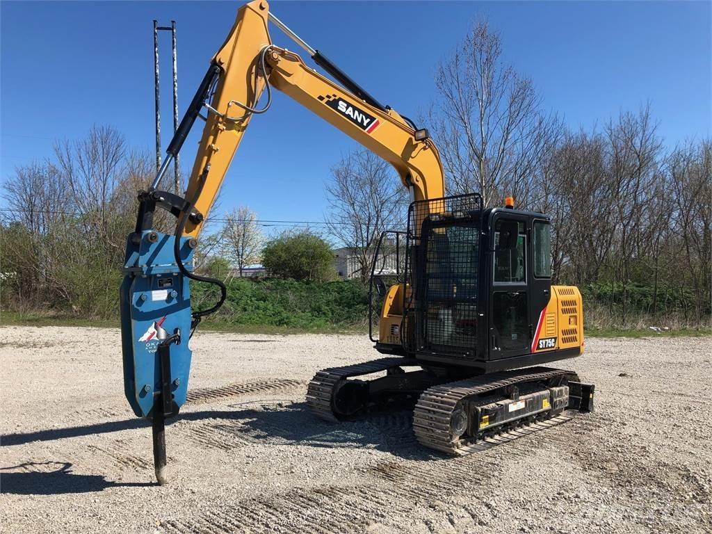 Sany SY75C Crawler excavators