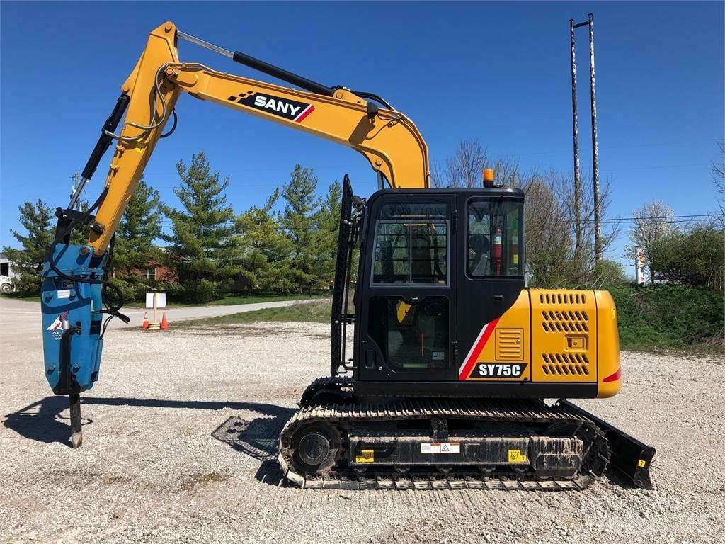 Sany SY75C Crawler excavators