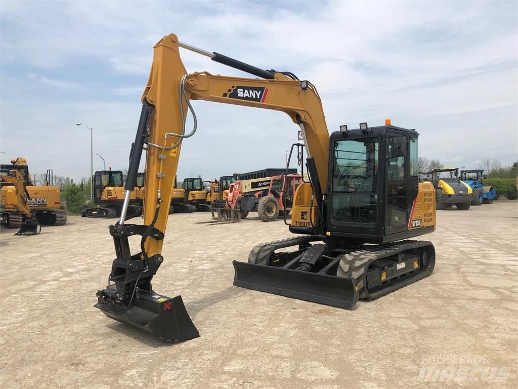 Sany SY75C Crawler excavators