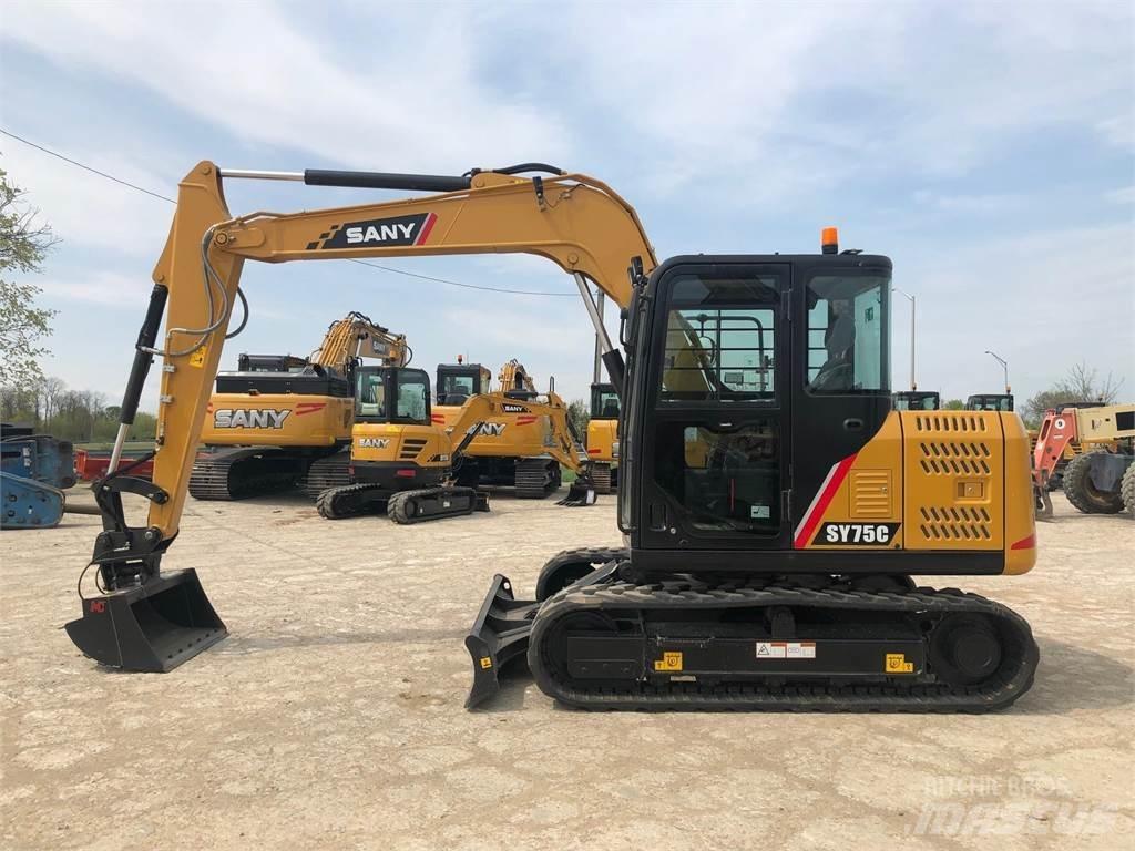 Sany SY75C Crawler excavators